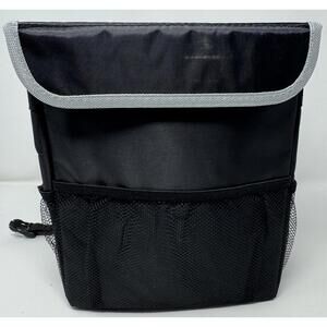 Route 66 Foldable Trash Can w Lid Hanging Seatback Garbage & Storage Organizer